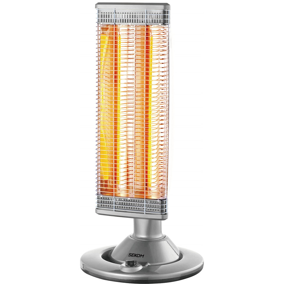 SEKOM STUFA CARBONIO TORRE 500/1200W VERT/ORIZZ. SILVERAttaccalaspina