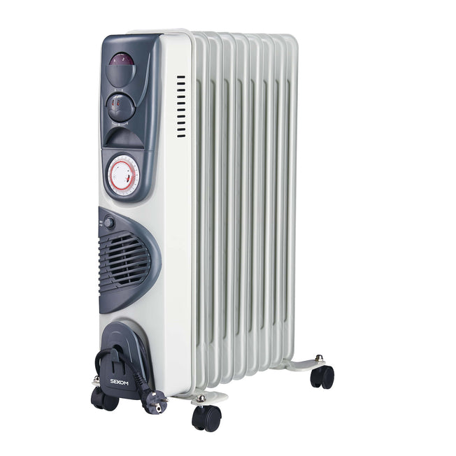 SEKOM RADIATORE A OLIO 800/1200/2000W+TURBO400 9ELEMENTIAttaccalaspina