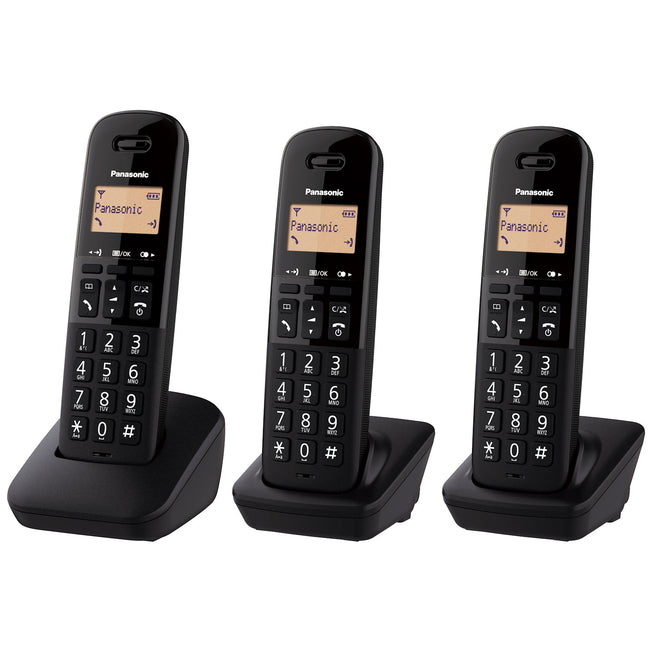PANASONIC CORDLESS TRIO 1.4" MEM50NUM CALL BLOCK BLKAttaccalaspina