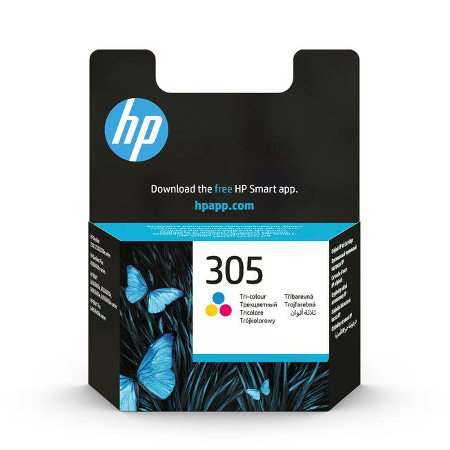 HP CART.INK-JET HP 305 CYANO/MAGENTA/GIALLO BLISTERAttaccalaspina