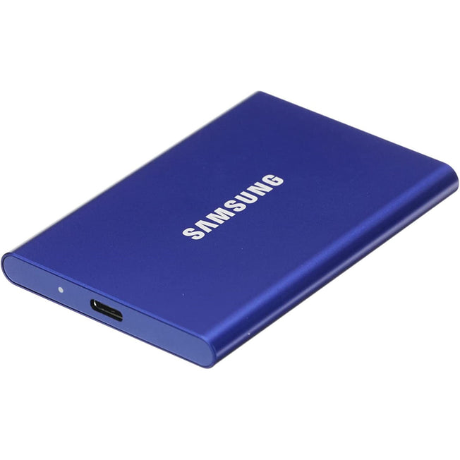 SAMSUNG SSD EST. PORT. 500GB 1GB/S T7 USB 3.1 BLU INDIGOAttaccalaspina