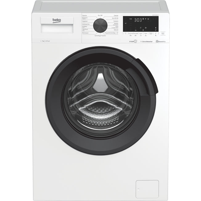 BEKO LAV.C/FRONT 7KG 1200GIRI CE.D BT INV. VAP.Attaccalaspina