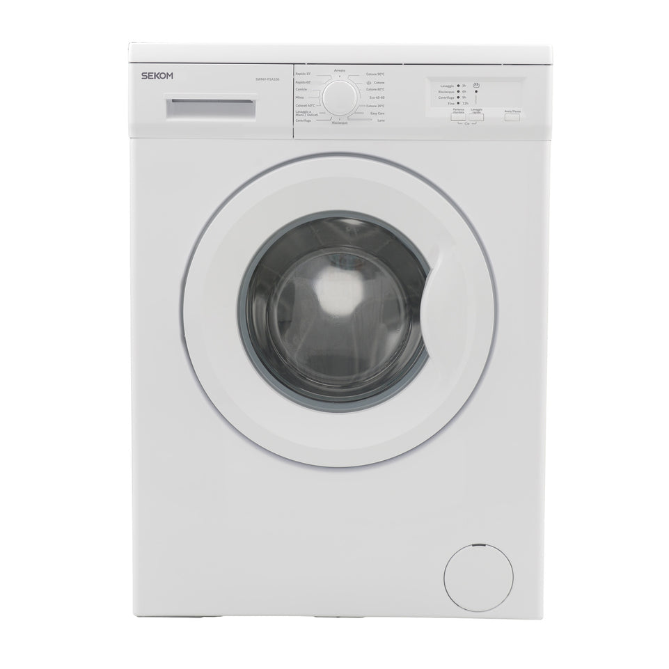 SEKOM LAV.C/FRONT 6KG 1000GIRI CE.D 15PROG.Attaccalaspina