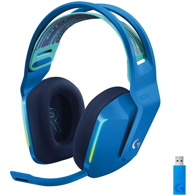 LOGITECH CUFFIA GAME WLSS LIGHTSPEED RGB G733 BLUE PC/CONSAttaccalaspina