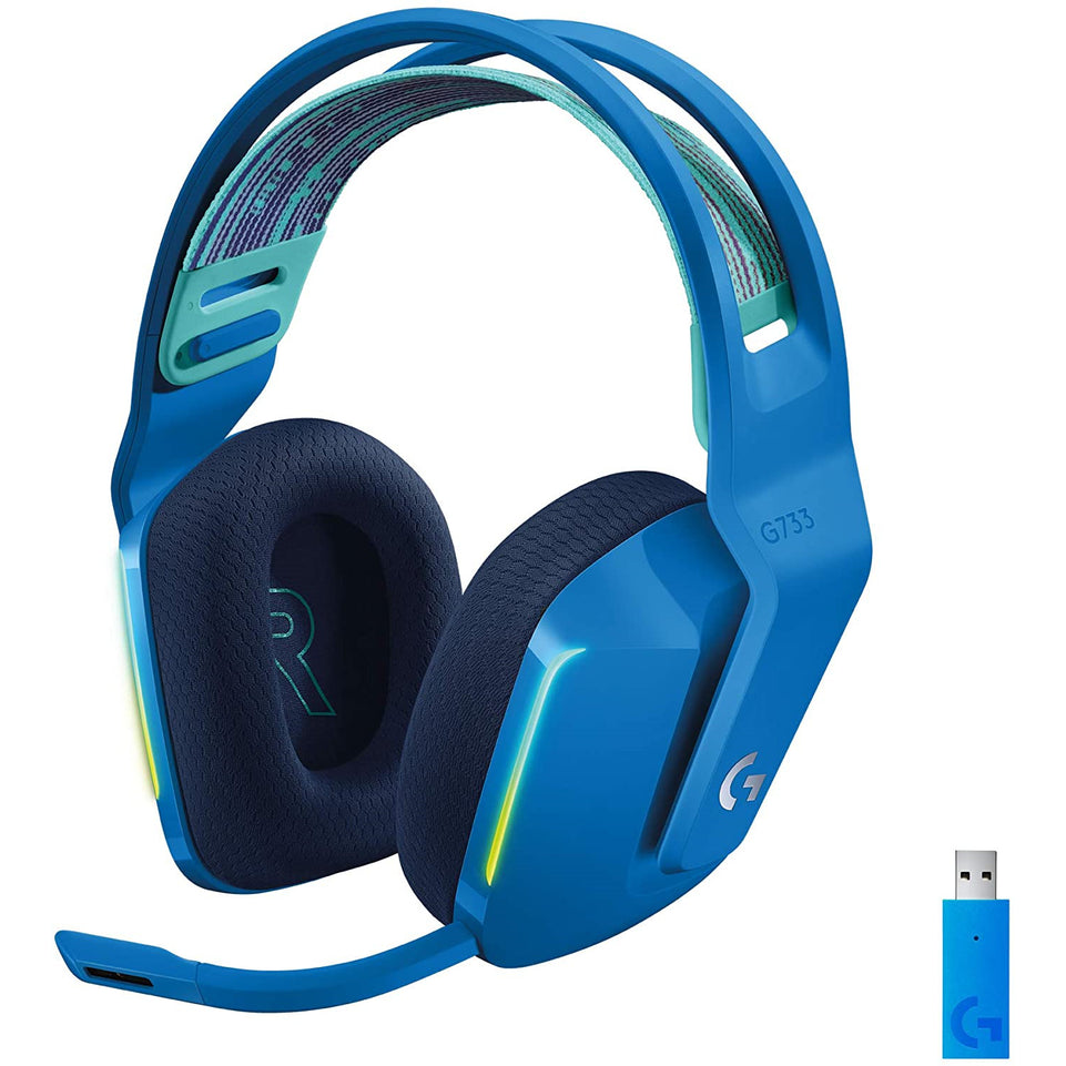 LOGITECH CUFFIA GAME WLSS LIGHTSPEED RGB G733 BLUE PC/CONSAttaccalaspina