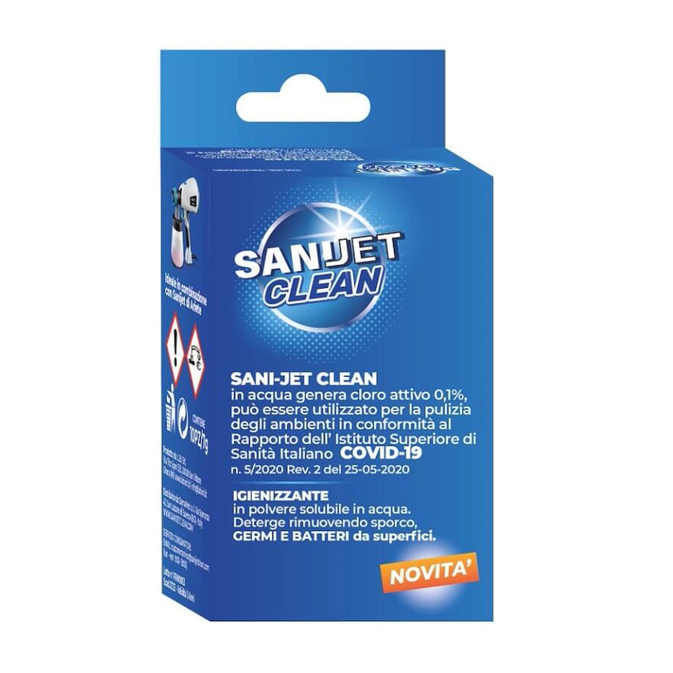 ARIETE DETERGENTE SANI-JET CLEAN 10PZAttaccalaspina