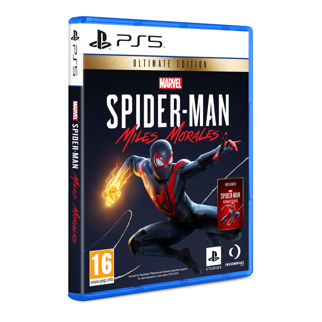 SONY ENTERTAINMENT GIOCO PS5 MARVEL'S SPIDER-MAN MILES MORALES ULT.EDAttaccalaspina