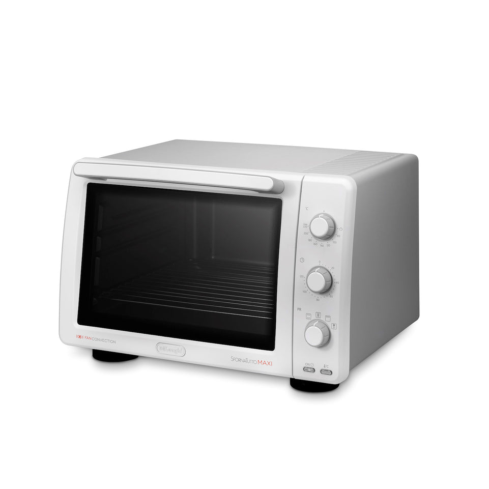 DE LONGHI FORNETTO EL. 2000W 32LT VENT.MAX220GR BIANCOAttaccalaspina