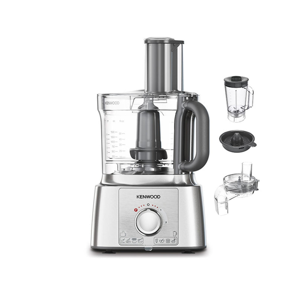 KENWOOD ROBOT CUCINA 1000W 2VEL+PULSE 3LT+FRULL. SILVERAttaccalaspina