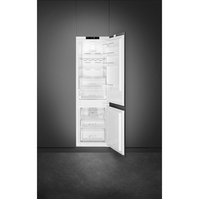 SMEG COMBI INC. 275LT H.177CM CE.E NOFROST 3RIP.VETROAttaccalaspina