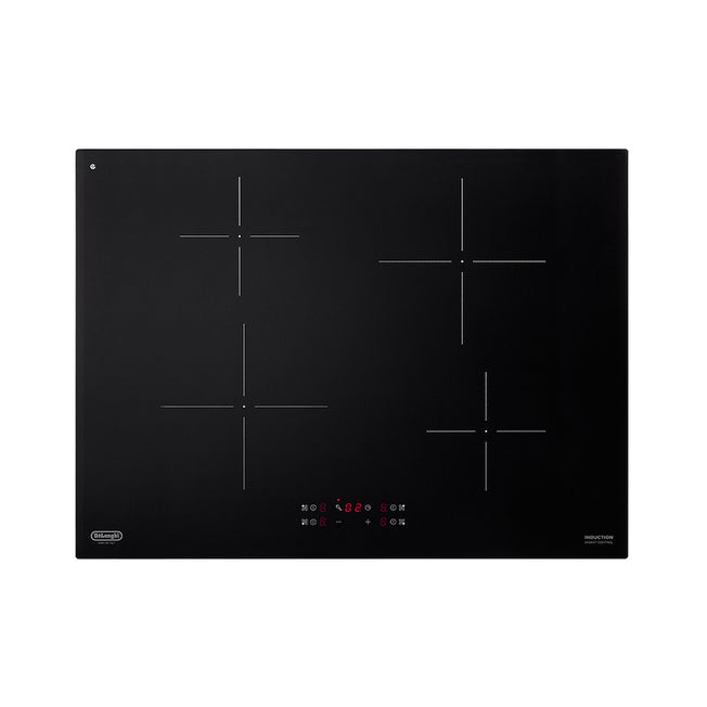 DE LONGHI P.COTT.INDUZ.70CM 4ZONE TCH VETROC. FORO48CM NEROAttaccalaspina