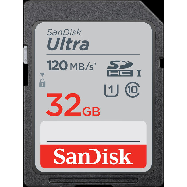 SANDISK MEM. SDHC ULTRA 32GB L.120X SECURE DIGITALAttaccalaspina