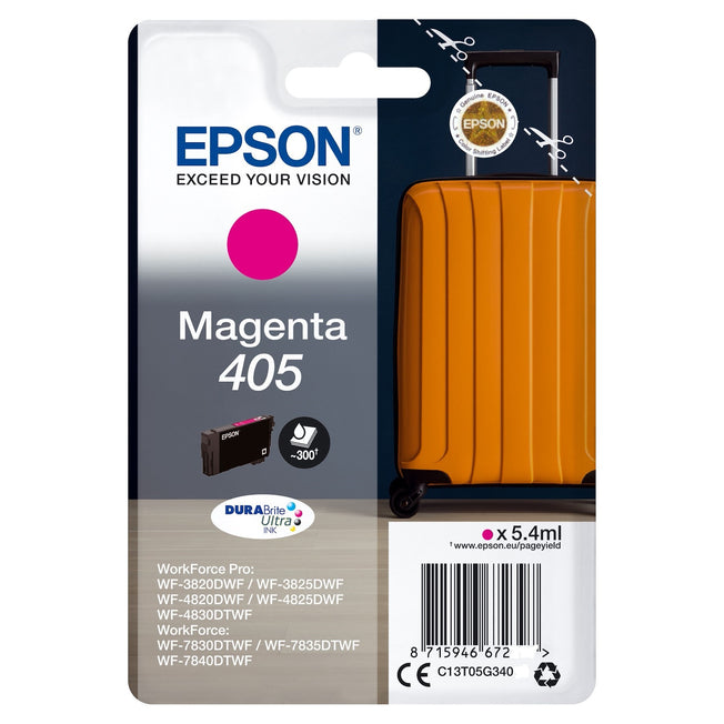 EPSON CART.INK-JET VALIGIA DURABRITE ULTRA 405 MAGENTAAttaccalaspina