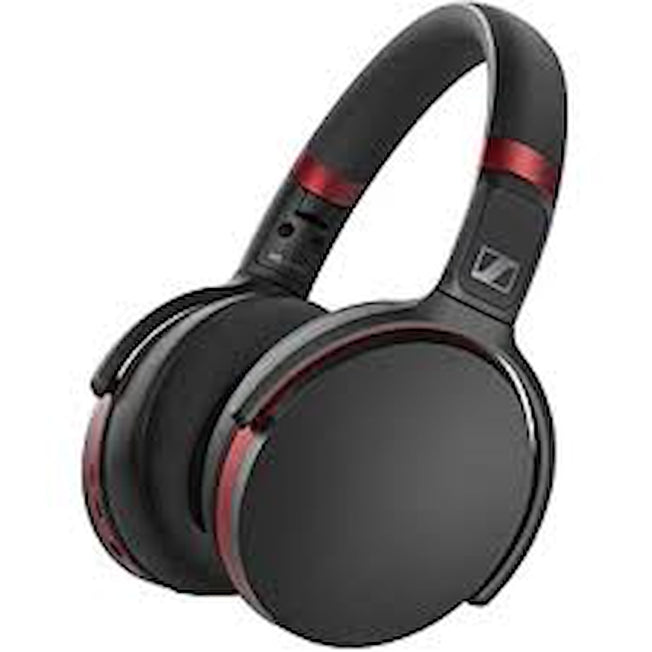 SENNHEISER CUFFIA WLSS BT 18-22000HZ NOISE CANC BLACK/REDAttaccalaspina