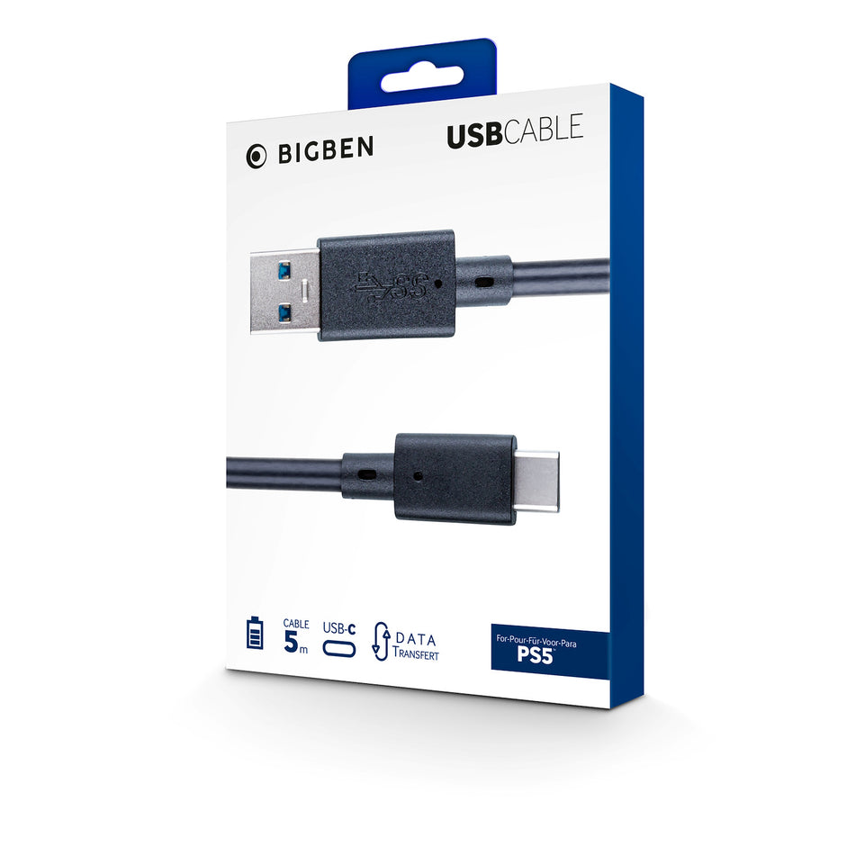 NACON CAVO RICARICA CONTROLLER PS5 USB-C 5MTAttaccalaspina