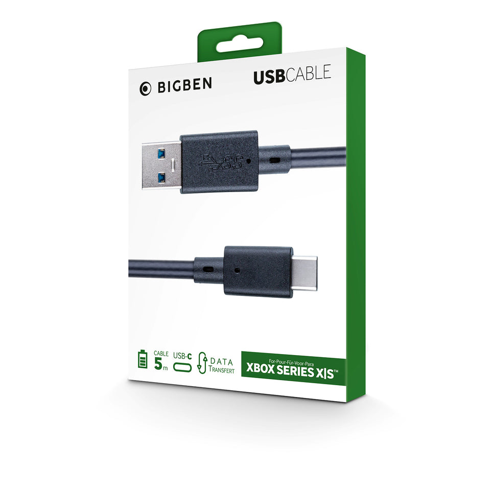 NACON CAVO RICARICA CONTROLLER XBOX X USB-C 5MTAttaccalaspina