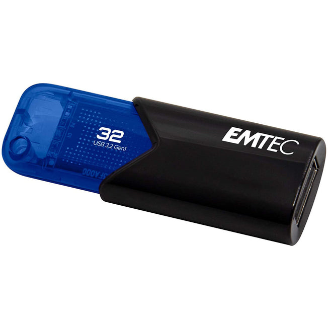 EMTEC PEN DRIVE 32GB USB3.2 CLICK&EASY BLUAttaccalaspina