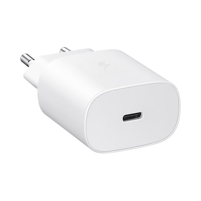 SAMSUNG CARICABATT.UNIVERS.RETE USB-C 25W SUPERFAST BIANCOAttaccalaspina