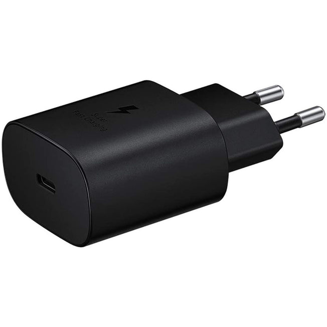 SAMSUNG CARICABATT.UNIVERS.RETE USB-C 25W SUPERFAST NEROAttaccalaspina