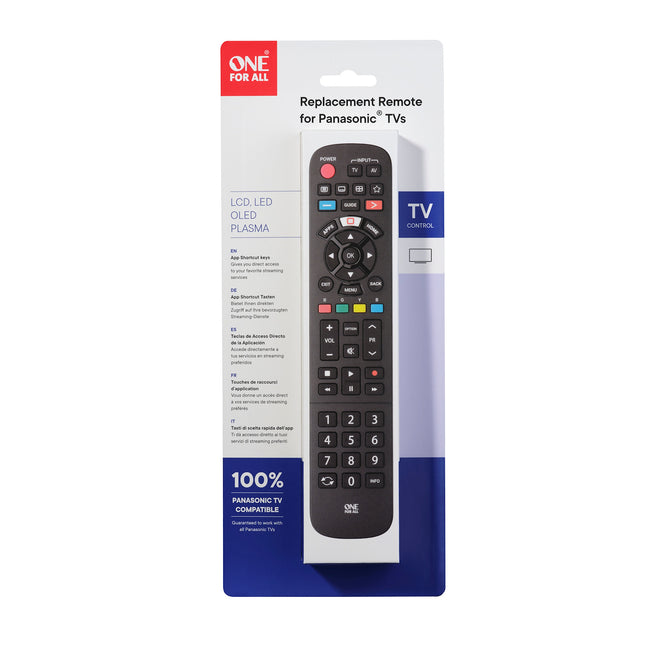 ONE FOR ALL TELECOMANDO RICAMBIO PER TV PANASONICAttaccalaspina