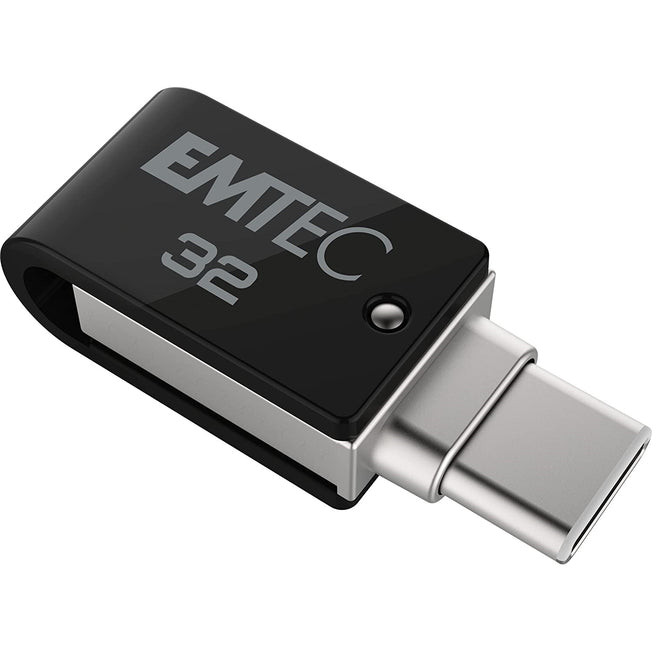 EMTEC PEN DRIVE 32GB DUAL USB TYPE-C T260Attaccalaspina