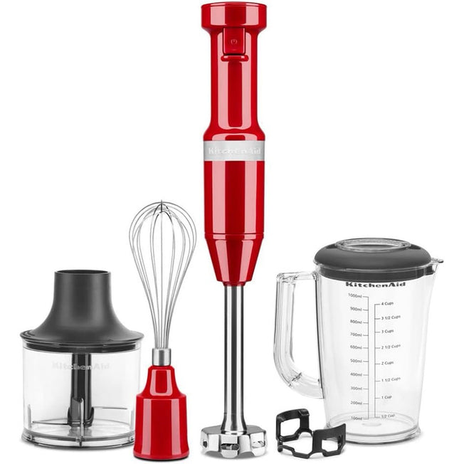 KITCHENAID FRULL.IMMERS. 180W 1LT LAME INOX ROSSO IMPERIALEAttaccalaspina