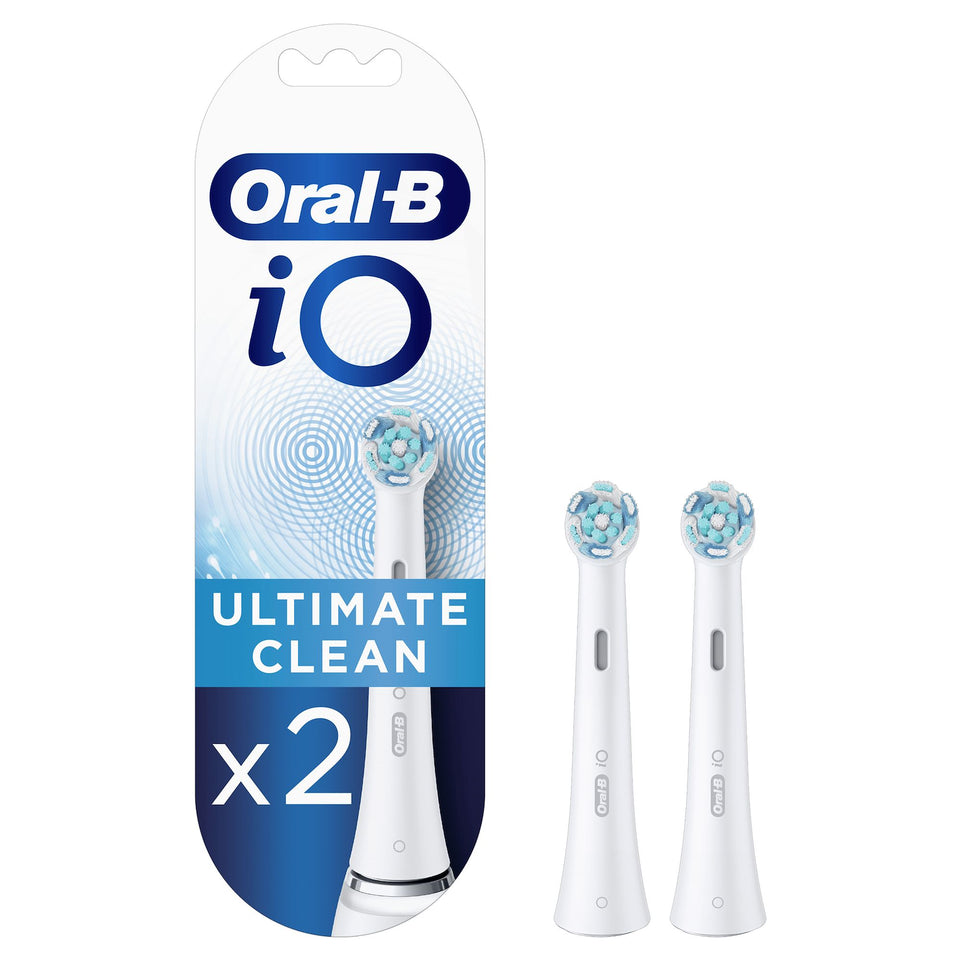 ORAL-B ACCESSORIO TESTINA CLEAN PER SERIE IO 2PZ BIANCOAttaccalaspina