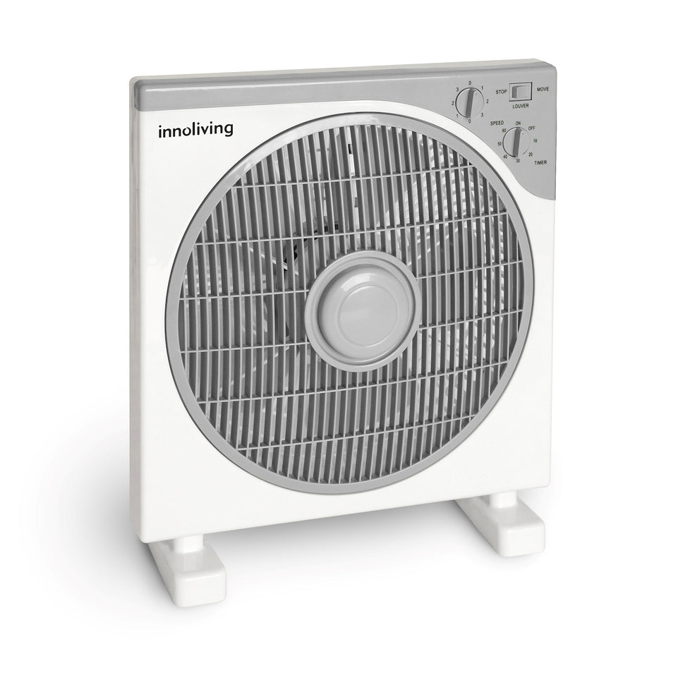 INNOLIVING VENTILATORE BOX 45W 3VEL. 5PALE TIMER Attaccalaspina