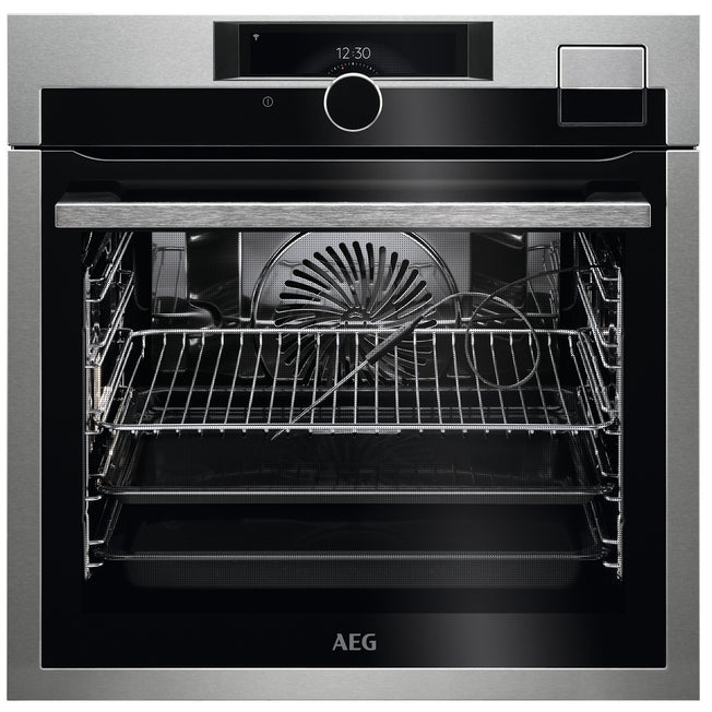 AEG FORNO 60CM 71LT MULTIF. VAPORE WIFI INOXAttaccalaspina
