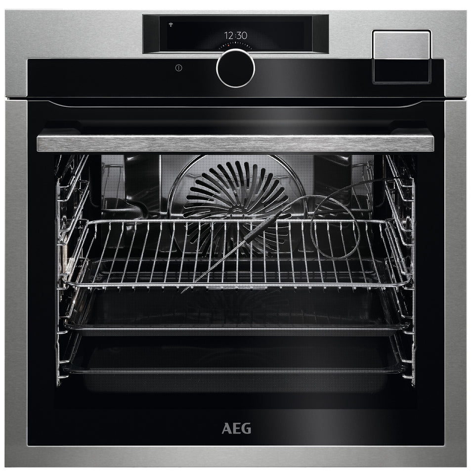 AEG FORNO 60CM 71LT MULTIF. VAPORE WIFI INOXAttaccalaspina