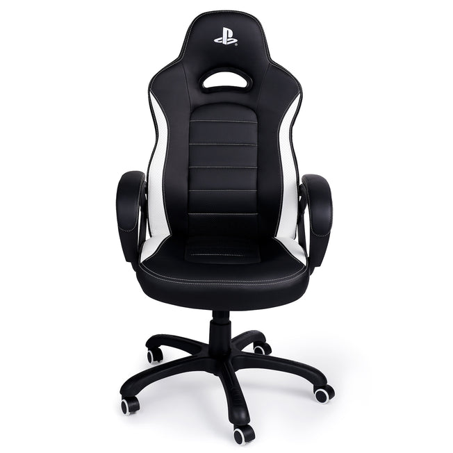 NACON SEDIA GAMING C/BRACCIOLI UFFICIALE SONY PS BI/NEROAttaccalaspina