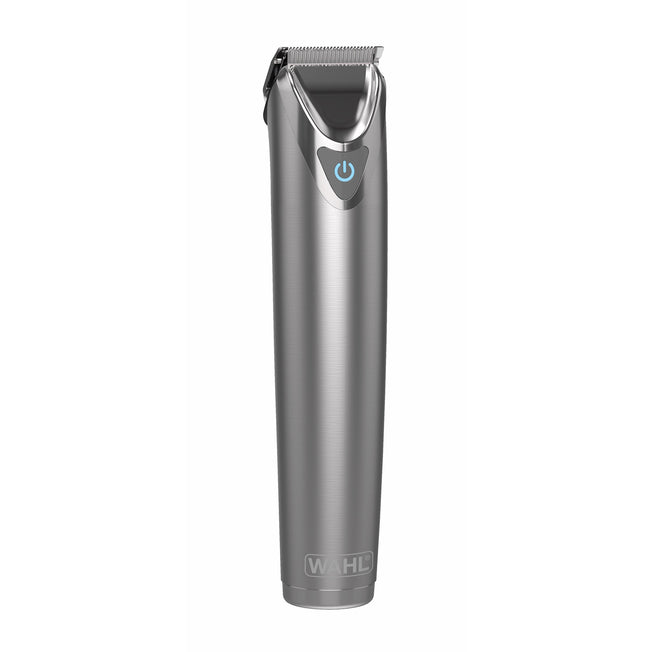 WAHL REGOLATRICE RIC. STAINL.STEEL TRIMMER LITIO ION+Attaccalaspina