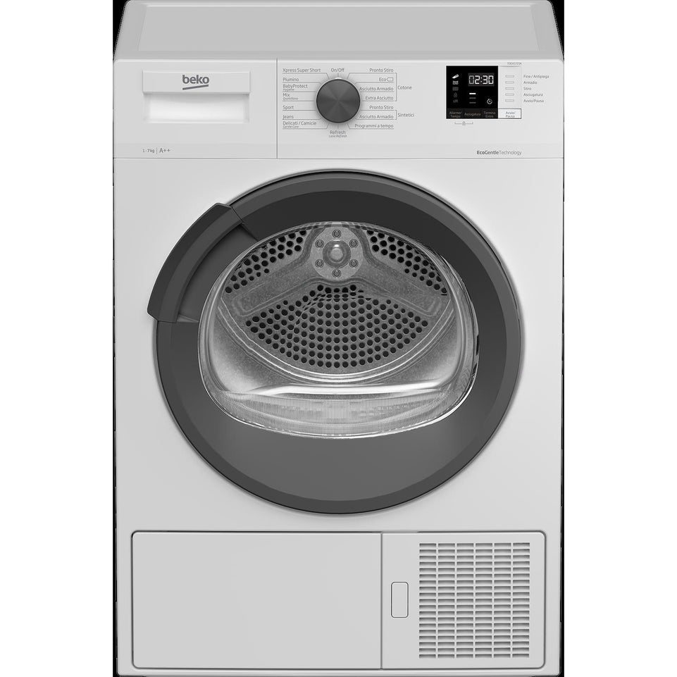BEKO ASCIUG.C/FR 7KG A++ 15PROGR. SILENTPRO SLIM 46CMAttaccalaspina