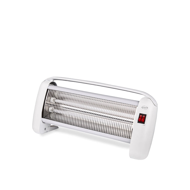 ARGO STUFA AL QUARZO 1200W 2LIV.POT. 2ELEMENTI BIANCOAttaccalaspina