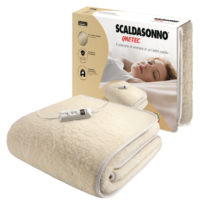 IMETEC SCALDASONNO COMFORT 2T 50%LANA E MERINO 150X80 Attaccalaspina