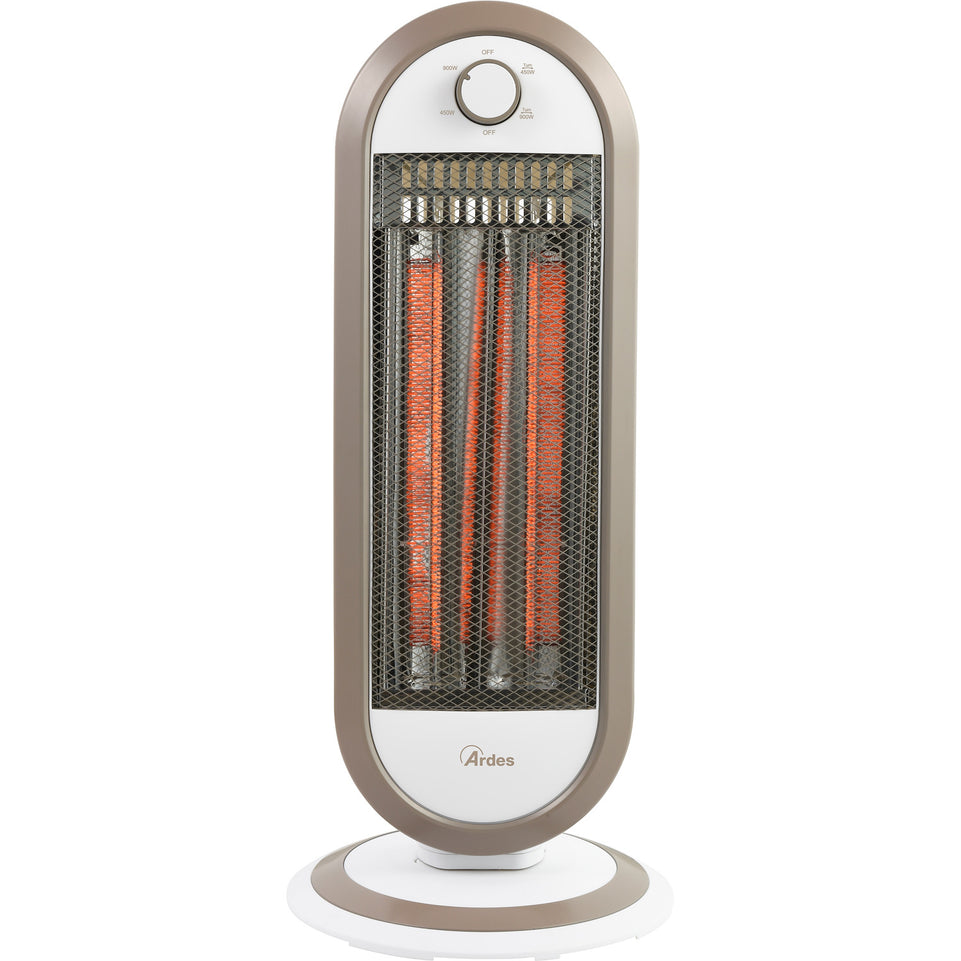 ARDES STUFA CARBONIO INFRAROSSI 900W TIZZO WHITE/SANDAttaccalaspina