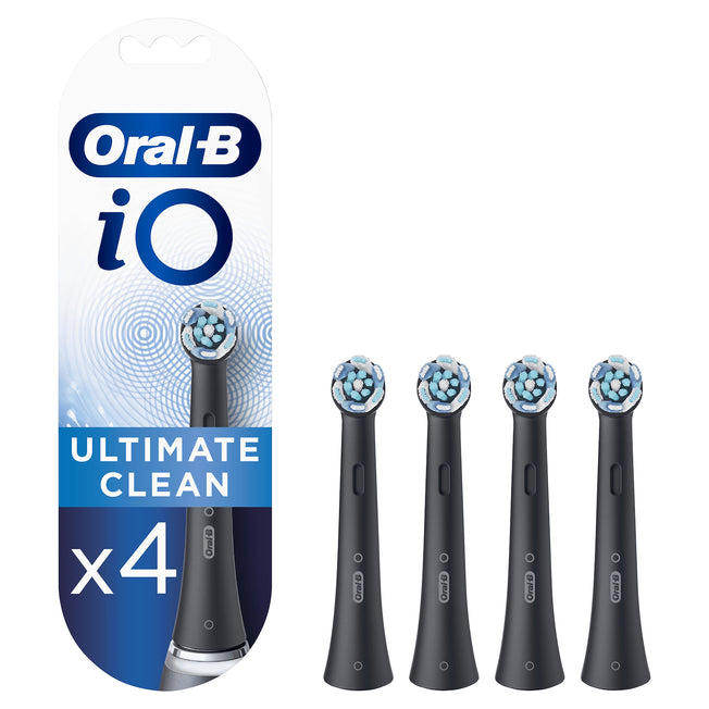 ORAL-B ACCESSORIO TESTINA CLEAN PER SERIE IO 4PZ NEROAttaccalaspina