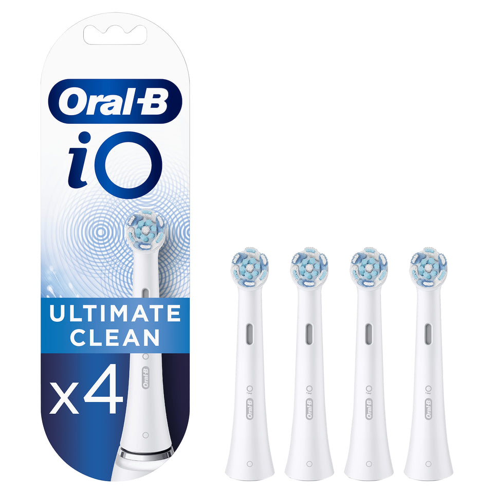 ORAL-B ACCESSORIO TESTINA CLEAN PER SERIE IO 4PZ BIANCOAttaccalaspina