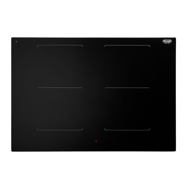 DE LONGHI P.COTT.INDUZ.75CM 4Z. 2BRIDGE LIFE NERO FORO 48CMAttaccalaspina