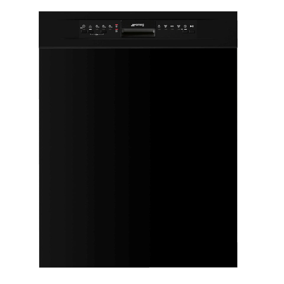 SMEG LAVAST.60CM 13COP CE.D SOTTOPIANO INV. 5PROG. NEROAttaccalaspina