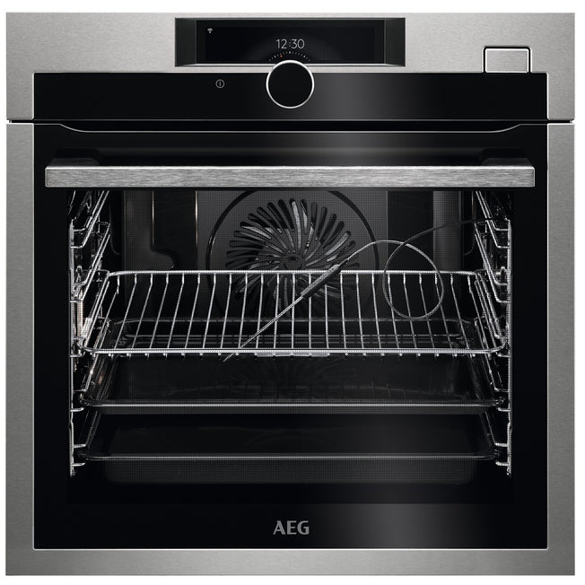 AEG FORNO 60CM 70LT MULTIF. VAPORE WIFI INOXAttaccalaspina