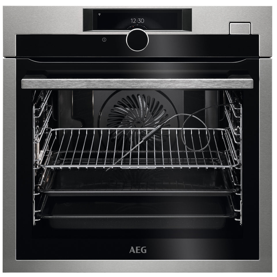 AEG FORNO 60CM 70LT MULTIF. VAPORE WIFI INOXAttaccalaspina