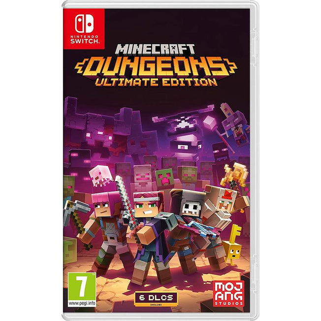 NINTENDO GIOCO NINT. SWITCH MINECRAFT DUNGEONS ULTIMATE ED.Attaccalaspina