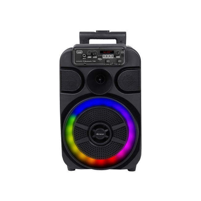 TREVI ALTOP.AMPLIF.KARAOKE TROLLEY 40W BT XF 460Attaccalaspina