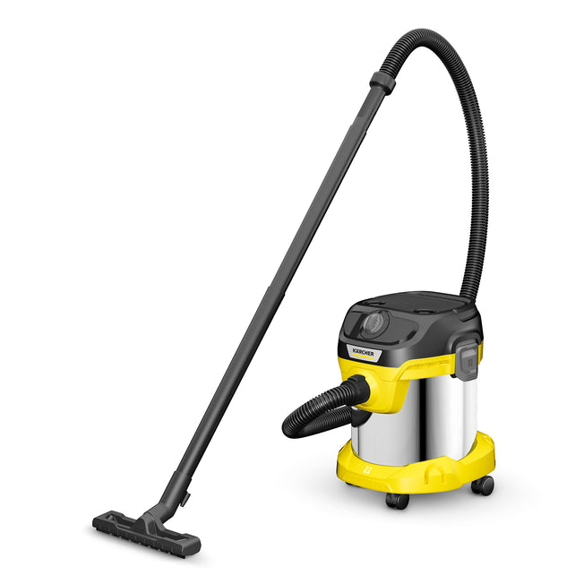 KARCHER BIDONE ASP.SOLIDI/LIQUIDI 1000W 15LT C/ACC. INOXAttaccalaspina
