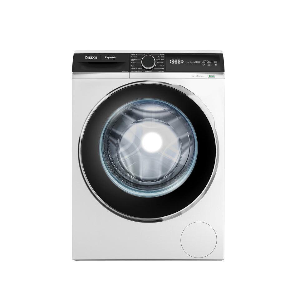 ZOPPAS LAV.C/FRONT 12KG 1400GIRI CE.A INVERTER VAP.Attaccalaspina