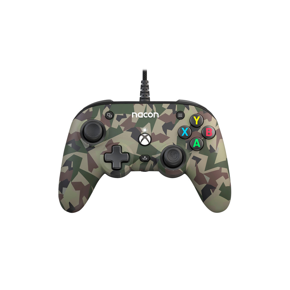 NACON CONTROLLER C/CAVO PER XBOX SERIES X/S CAMO FORESTAttaccalaspina