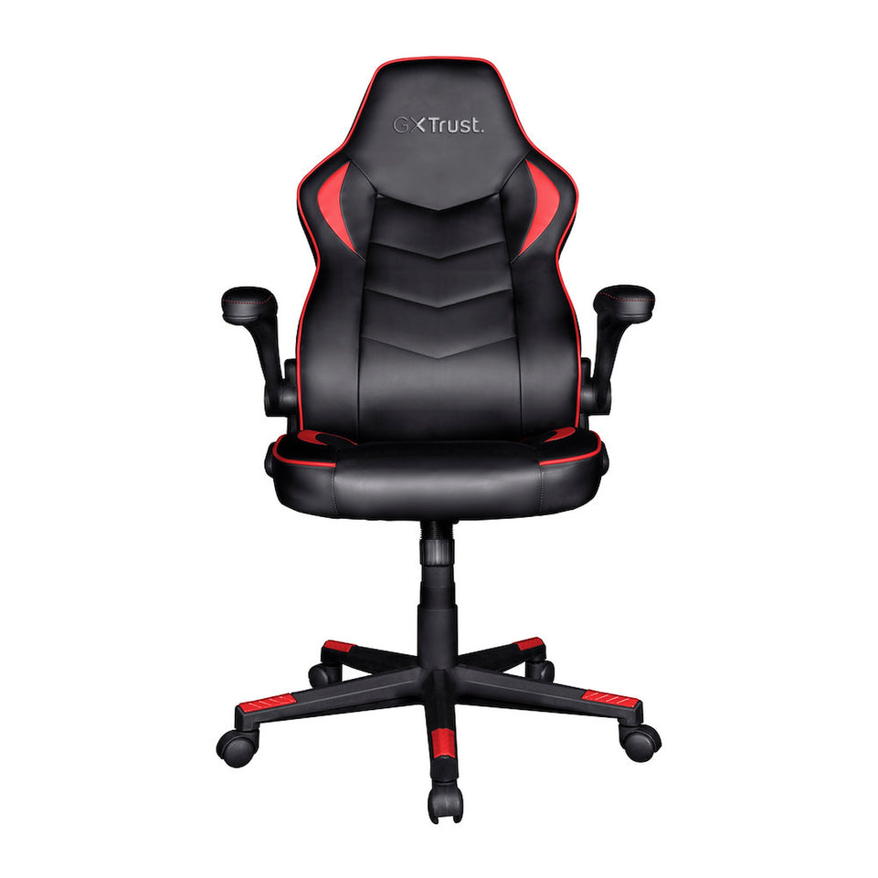 TRUST SEDIA GAMING C/BRACCIOLI GXT 704 RAVY BLACK/REDAttaccalaspina
