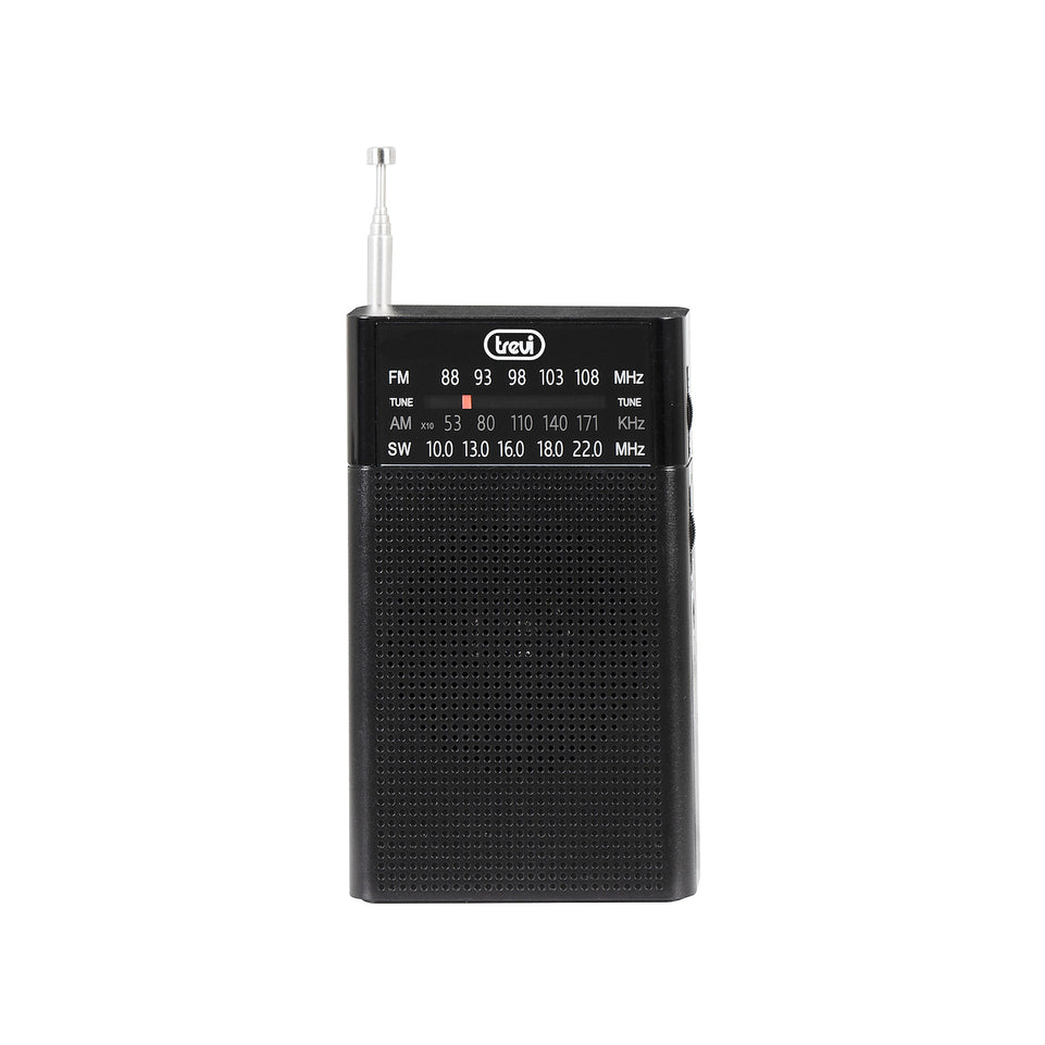 TREVI RADIO MINI PORT. AM/FM RA 7F15 NEROAttaccalaspina