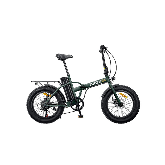 NILOX E-BIKE FAT ACCIAIO 36V 13AH R.20" AUT.70KM X8 PLUSAttaccalaspina